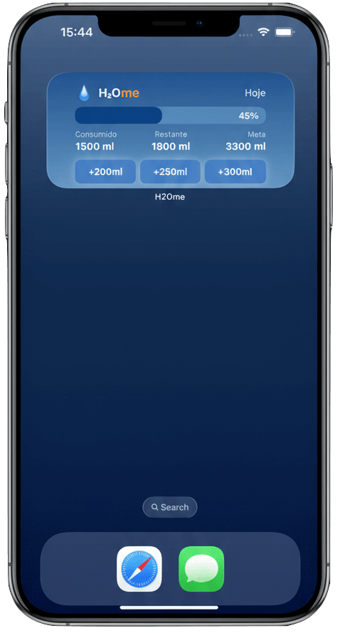 Medium Widget on iPhone