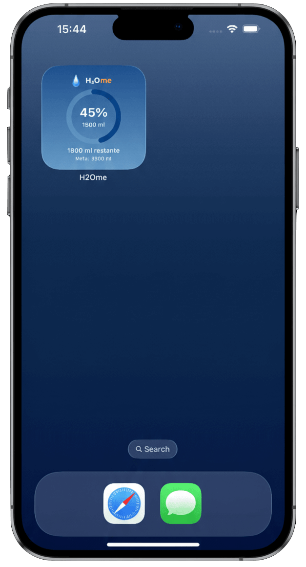 Small Widget on iPhone
